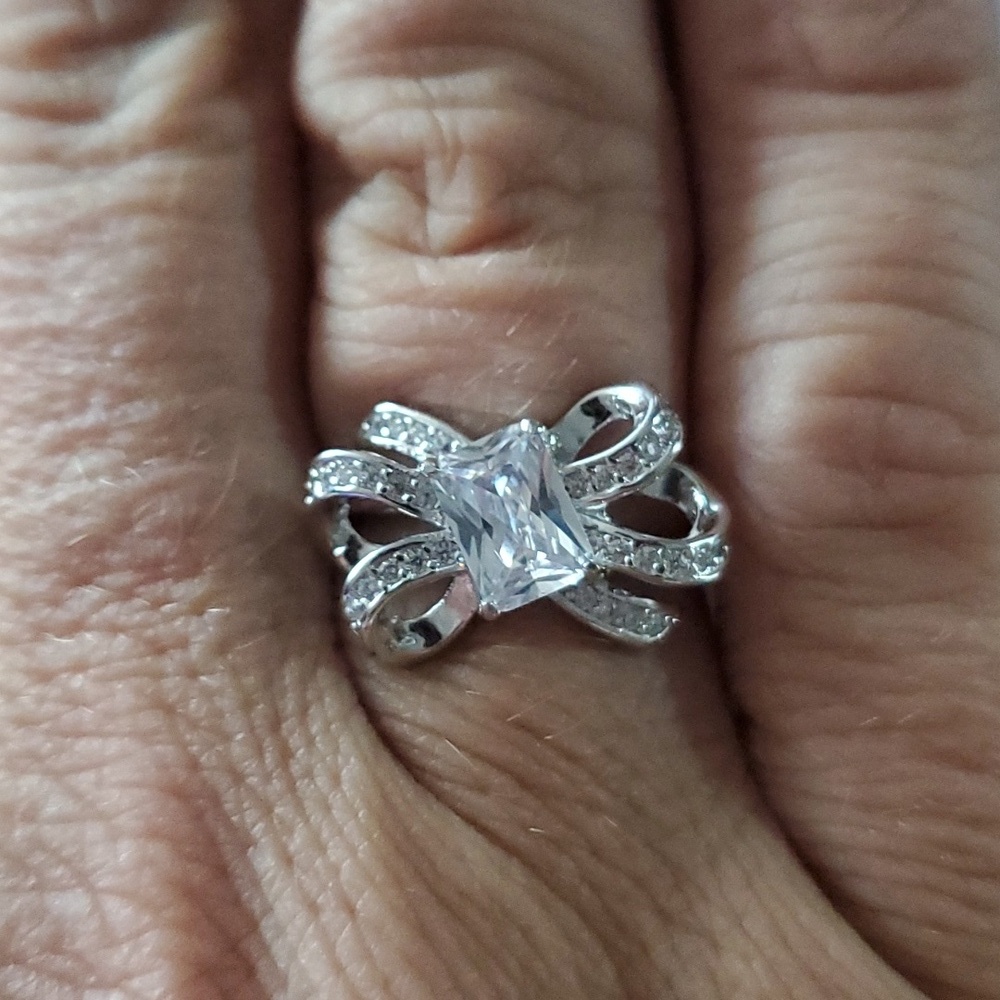 STERLING SILVER BOW
